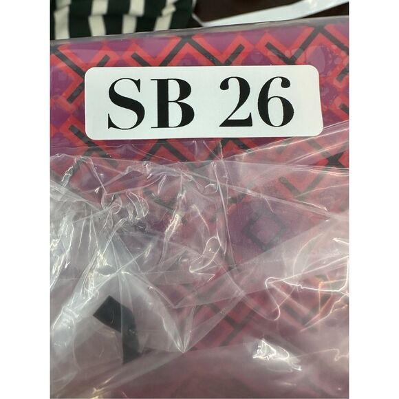 NEW TORY BURCH ROSALIND 20MM MULE PRINTED SUEDE - Blue - Picture 12 of 12